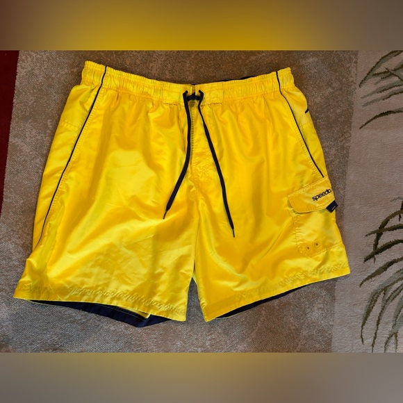 Speedo Other - Speedo Men’s Yellow Swim Trunks Mesh Lined Board Shorts XXL